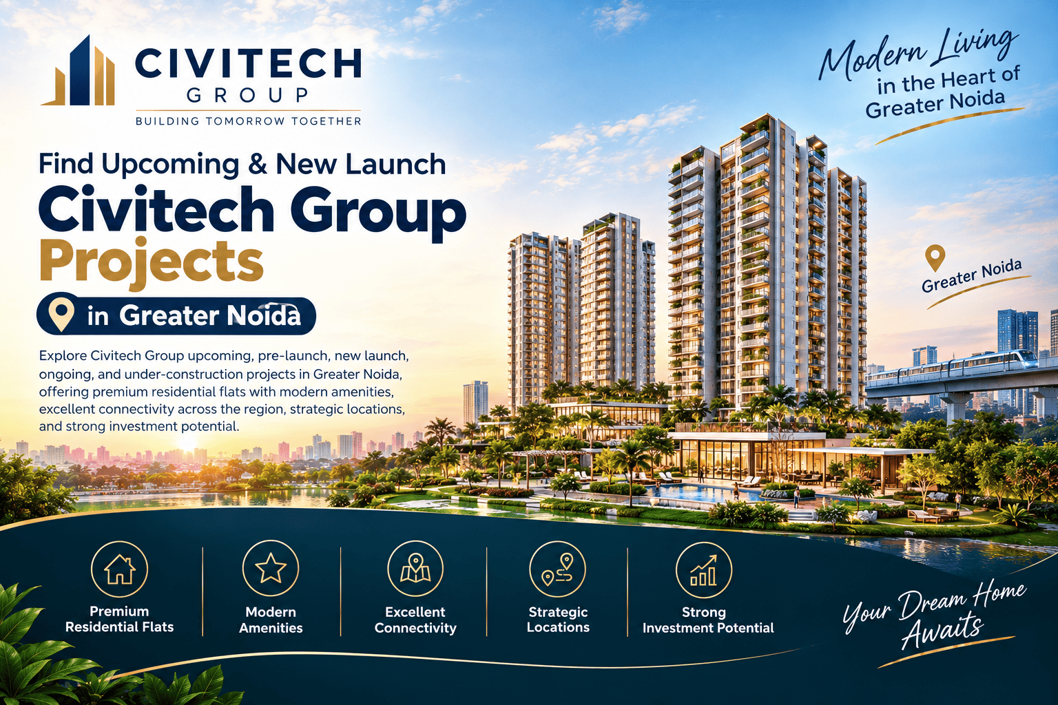 Civitech Group Projects in Greater Noida